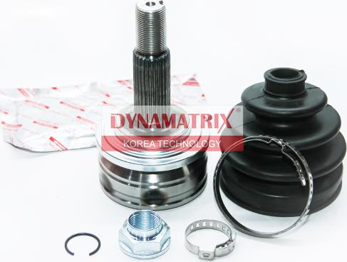 Dynamatrix DCV859274 - Шарнирный комплект, ШРУС, приводной вал autospares.lv