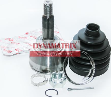 Dynamatrix DCV839016 - Шарнирный комплект, ШРУС, приводной вал autospares.lv