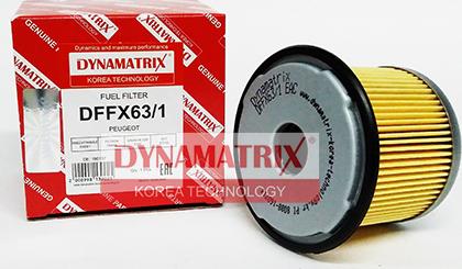 Dynamatrix DFFX63/1 - Топливный фильтр autospares.lv