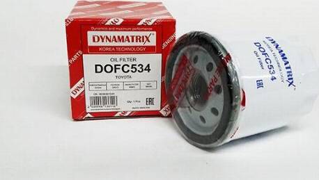 Dynamatrix DOFC53 - Масляный фильтр autospares.lv