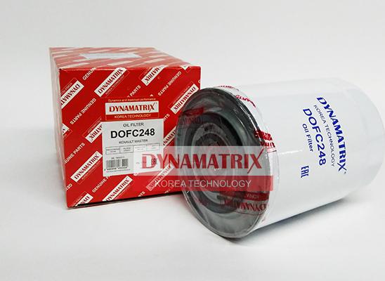 Dynamatrix DOFC248 - Масляный фильтр autospares.lv