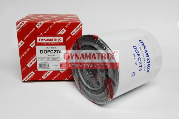 Dynamatrix DOFC274 - Масляный фильтр autospares.lv