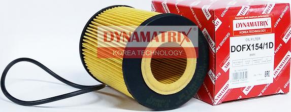 Dynamatrix DOFX154/1D - Масляный фильтр autospares.lv