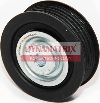 Dynamatrix DT64018 - Ролик, поликлиновый ремень autospares.lv