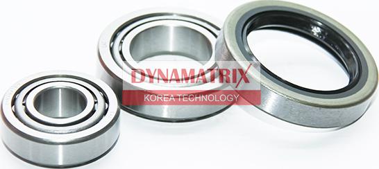 Dynamatrix DWB941 - Подшипник ступицы колеса, комплект autospares.lv