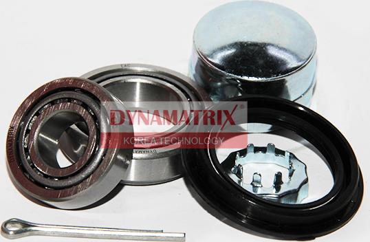 Dynamatrix DWB529 - Подшипник ступицы колеса, комплект autospares.lv