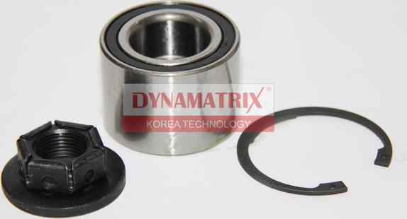 Dynamatrix DWB6515 - Подшипник ступицы колеса, комплект autospares.lv