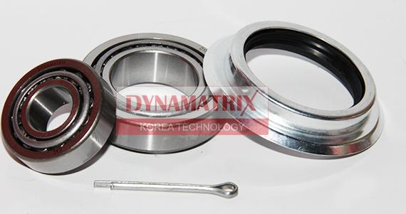 Dynamatrix DWB1465 - Подшипник ступицы колеса, комплект autospares.lv