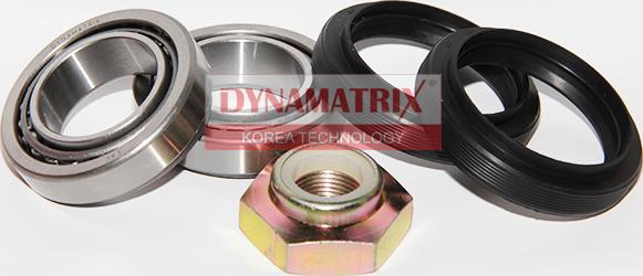 Dynamatrix DWB898 - Подшипник ступицы колеса, комплект autospares.lv