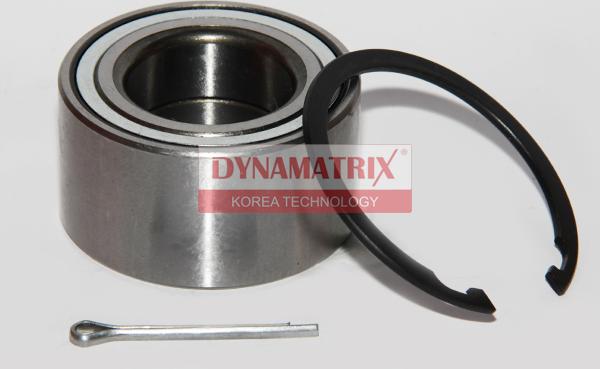 Dynamatrix DWB3907 - Подшипник ступицы колеса, комплект autospares.lv