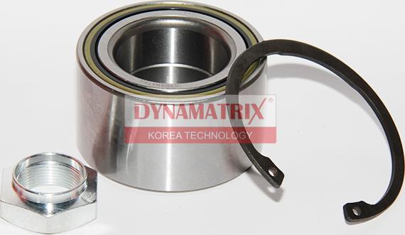 Dynamatrix DWB3640 - Подшипник ступицы колеса, комплект autospares.lv