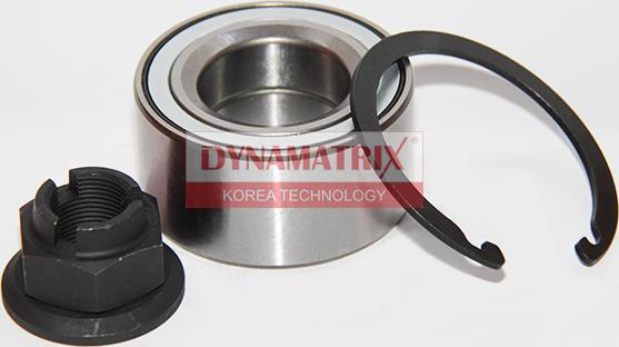 Dynamatrix DWB3647 - Подшипник ступицы колеса, комплект autospares.lv