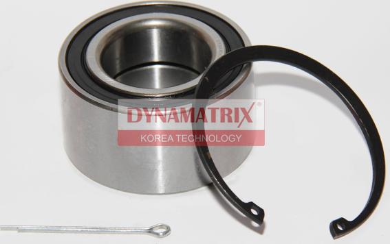 Dynamatrix DWB7545 - Подшипник ступицы колеса, комплект autospares.lv