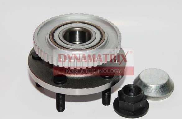 Dynamatrix DWH1435 - Подшипник ступицы колеса, комплект autospares.lv