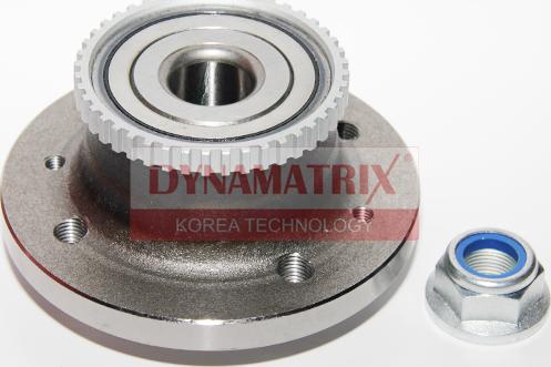 Dynamatrix DWH3466 - Подшипник ступицы колеса, комплект autospares.lv