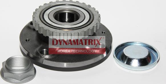 Dynamatrix DWH3592 - Подшипник ступицы колеса, комплект autospares.lv