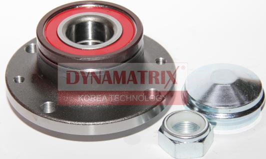 Dynamatrix DWH3540 - Подшипник ступицы колеса, комплект autospares.lv