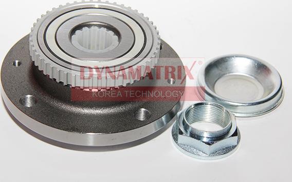 Dynamatrix DWH3562 - Подшипник ступицы колеса, комплект autospares.lv