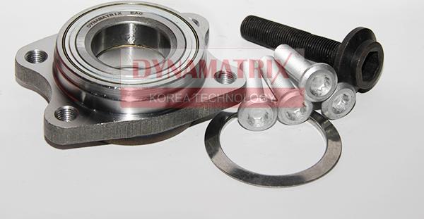 Dynamatrix DWH3536 - Подшипник ступицы колеса, комплект autospares.lv