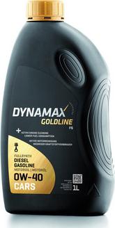 Dynamax GOLDLINE FS 0W-40 - Моторное масло autospares.lv