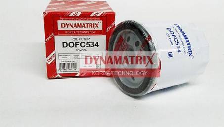 Dynamax DOFC534 - Масляный фильтр autospares.lv