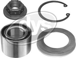 DYS 40-AU-9914 - Подшипник ступицы колеса, комплект autospares.lv