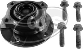 DYS 41-BM-9704 - Подшипник ступицы колеса, комплект autospares.lv