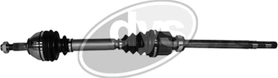 DYS 76-CT-9996 - Приводной вал autospares.lv