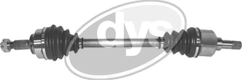 DYS 76-FI-8047 - Приводной вал autospares.lv