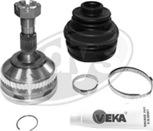 DYS 77-PE-1008A - Шарнирный комплект, ШРУС, приводной вал autospares.lv