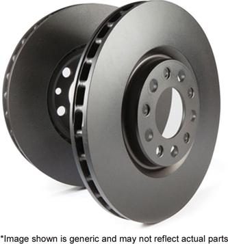 EBC Brakes D310 - Тормозной диск autospares.lv