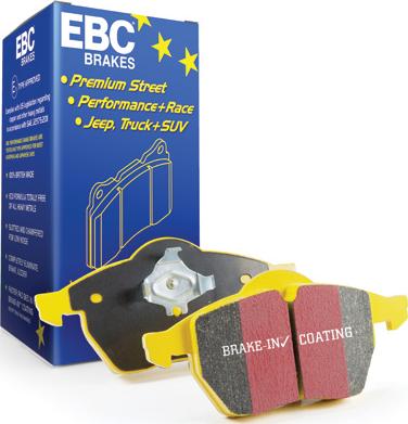 EBC Brakes DP41517R - Тормозные колодки, дисковые, комплект autospares.lv