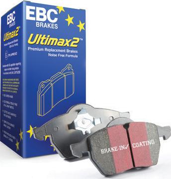 EBC Brakes DP884 - Тормозные колодки, дисковые, комплект autospares.lv