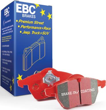 EBC Brakes DP3880C - Тормозные колодки, дисковые, комплект autospares.lv