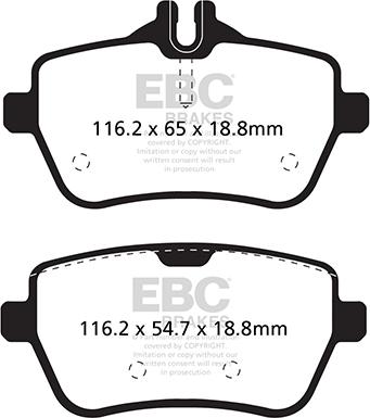 BENDIX BPD2222 - Тормозные колодки, дисковые, комплект autospares.lv