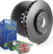 EBC Brakes PD01KF729 - Комплект экономичных тормозов autospares.lv