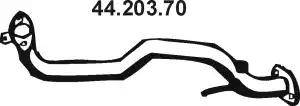 Eberspächer 44.203.70 - Труба выхлопного газа autospares.lv