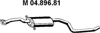 Eberspächer 04.896.81 - Средний глушитель выхлопных газов autospares.lv