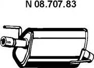 Eberspächer 08.707.83 - Глушитель выхлопных газов, конечный autospares.lv