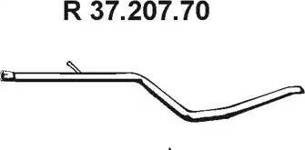 Eberspächer 37.208.70 - Труба выхлопного газа autospares.lv