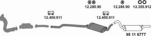 Eberspächer 20_418 - Система выпуска ОГ autospares.lv