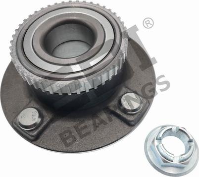 EBI EBK1483 - Подшипник ступицы колеса, комплект autospares.lv