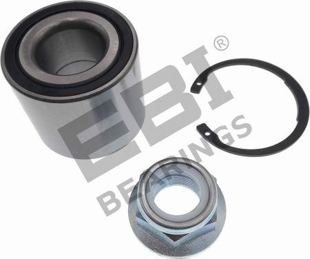 EBI EBK1309 - Подшипник ступицы колеса, комплект autospares.lv