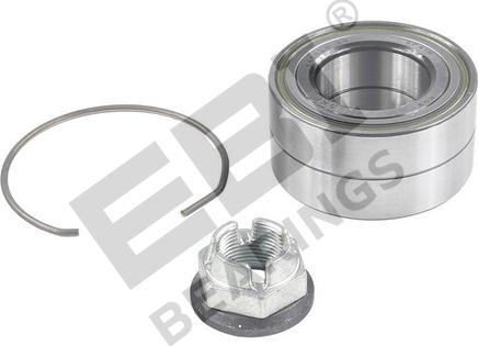 EBI EBK1776 - Подшипник ступицы колеса, комплект autospares.lv