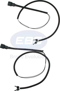 EBS EKWL.109 - Указатель износа, накладка тормозной колодки autospares.lv