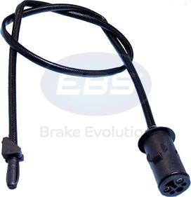 EBS EKWL.102 - Указатель износа, накладка тормозной колодки autospares.lv