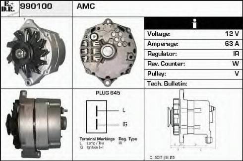 EDR 990100 - Генератор autospares.lv