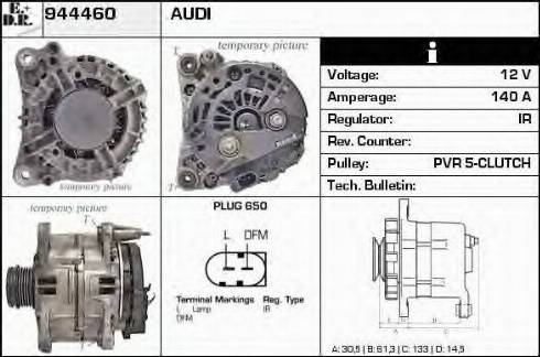 EDR 944460 - Генератор autospares.lv