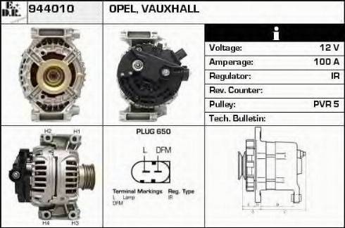 EDR 944010 - Генератор autospares.lv