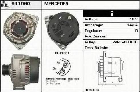 EDR 941060 - Генератор autospares.lv